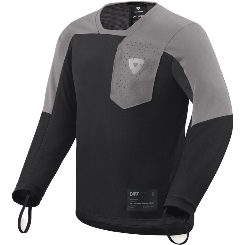 Revit Sierra 2 Motocrosstrikot schwarz-grau