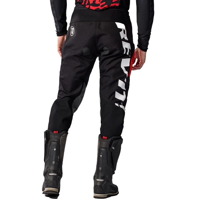 Revit Lejano Motorradhose schwarz-rot