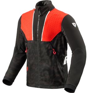 Motorradjacke Revit Africa schwarz-rot