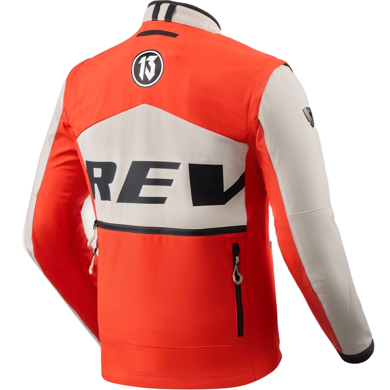 Motorradjacke Revit Morocco Sand-Rot