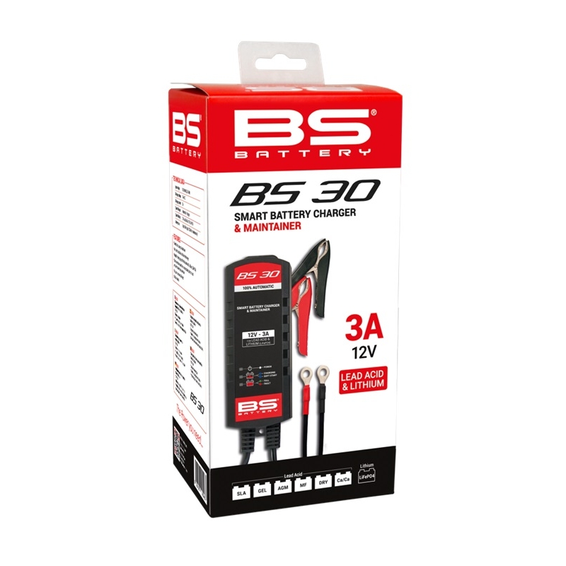 Batterieladegerät BS-BATTERY SMART (suitable also for Lithium) 12V 3A