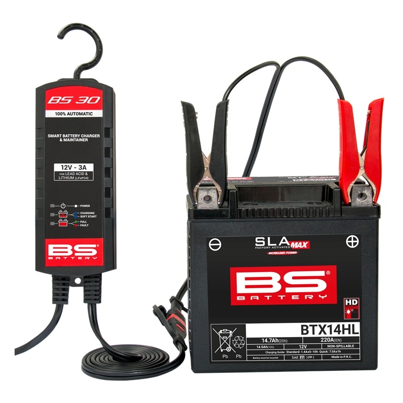 Batterieladegerät BS-BATTERY SMART (suitable also for Lithium) 12V 3A