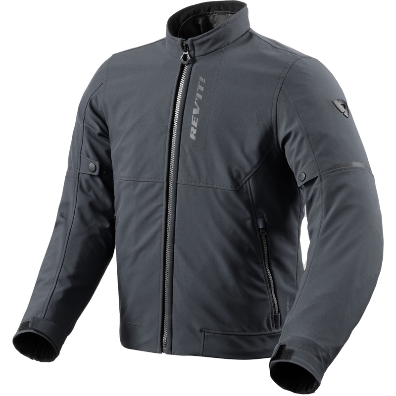 Revit Shade 2 H2O Motorradjacke dunkelblau