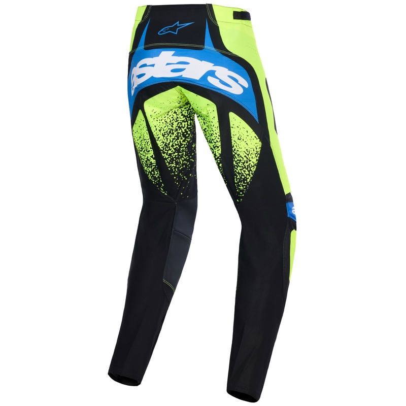 Alpinestars Techstar Nomur Motocrosshose dunkelblau-fluo gelb-blau