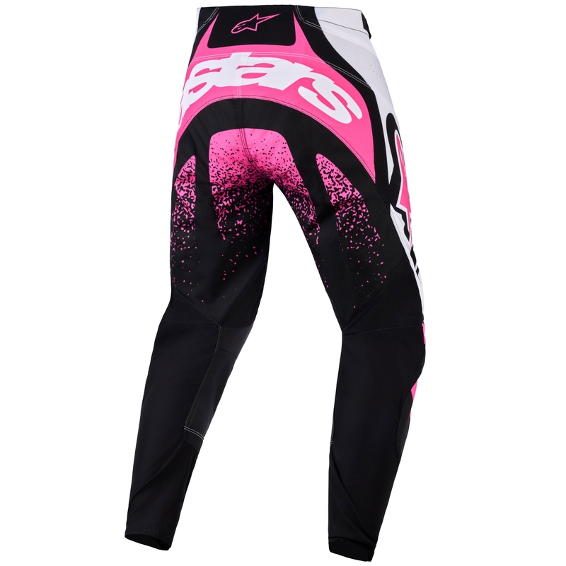 Alpinestars Stella Techstar Nomur Damen Motocrosshose schwarz-weiß-pink