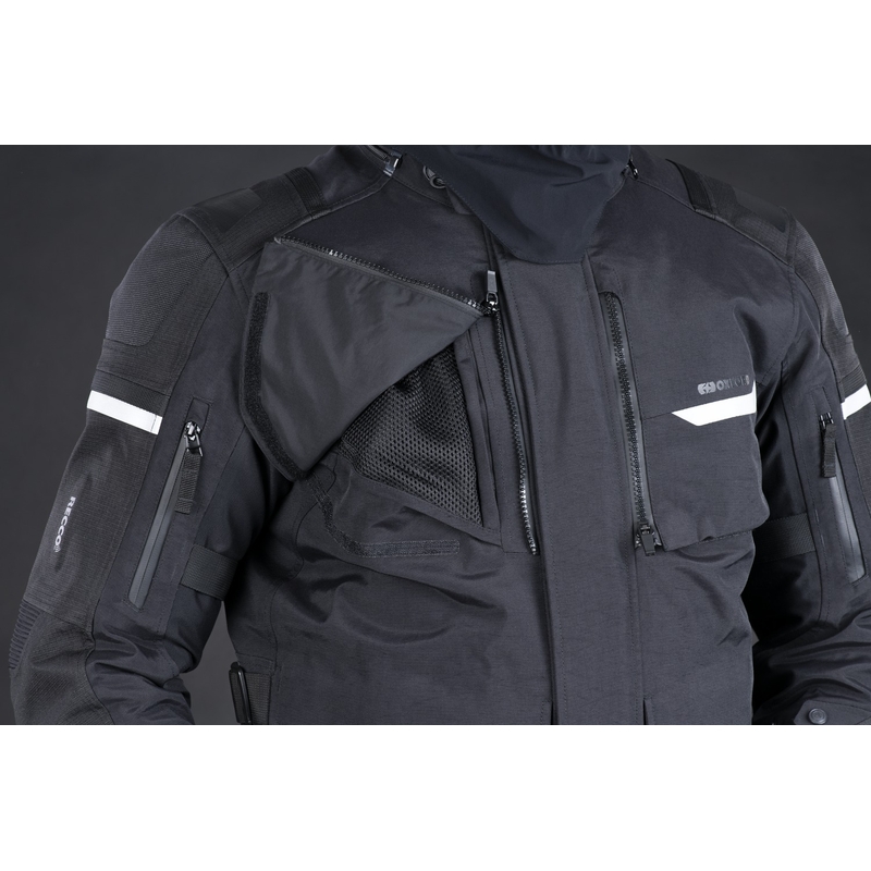 Oxford Advanced Stormland Dry2Dry™ Motorradjacke Schwarz