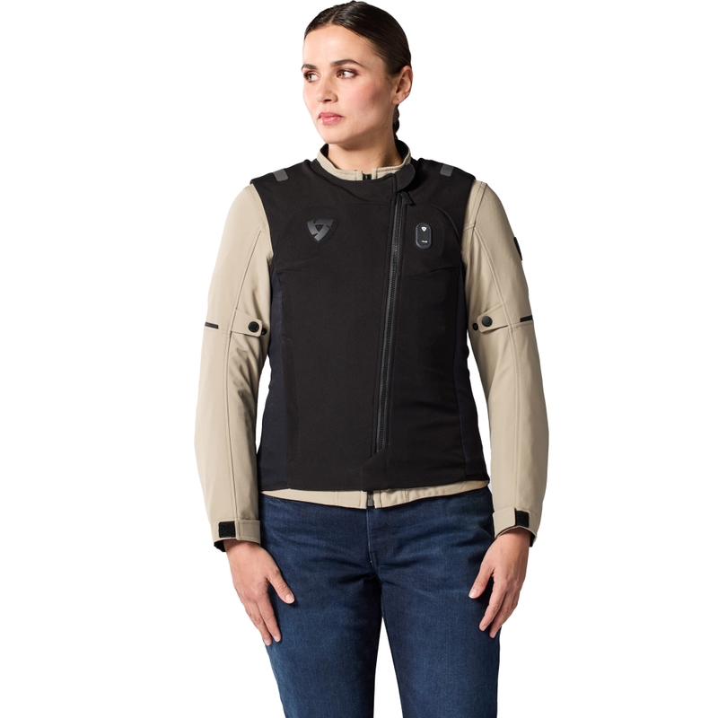 Revit Avertum Street Tech-Air® Damen Motorrad Airbag Weste Schwarz