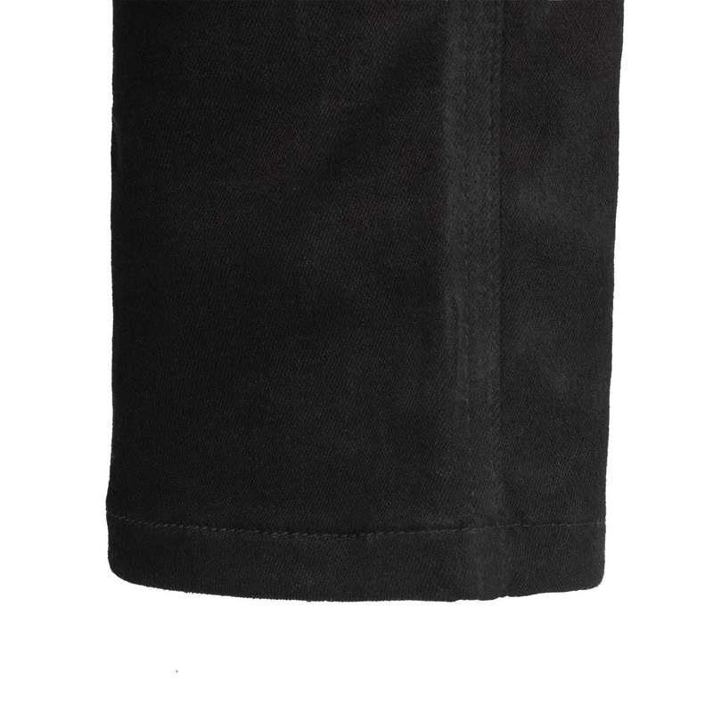 OXFORD ORIGINAL APPROVED SUPER STRETCH JEANS AA SLIM FIT verkürzte Motorradjeans schwarz