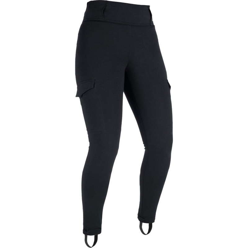 Damen Motorradleggings mit Aramidfutter Oxford Super Cargo schwarz