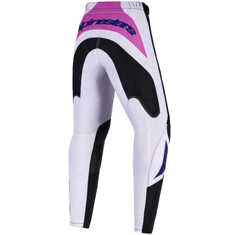 Motocrosshose Alpinestars Fluid Grid Kinder Schwarz-Hellgrau-Lila