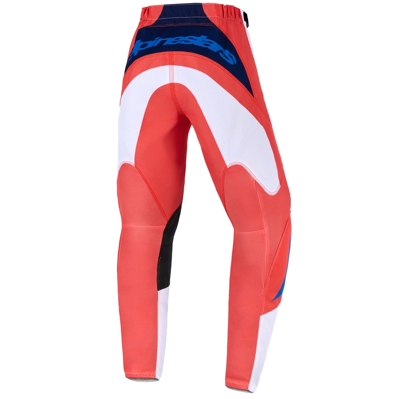Motocrosshose Alpinestars Fluid Grid Kinder Orange-Blau-Weiß