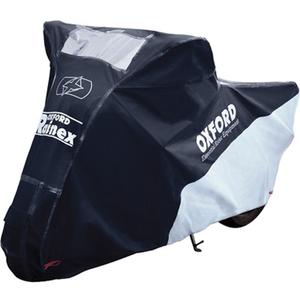 Oxford Rainex Motorradabdeckung schwarz-silber