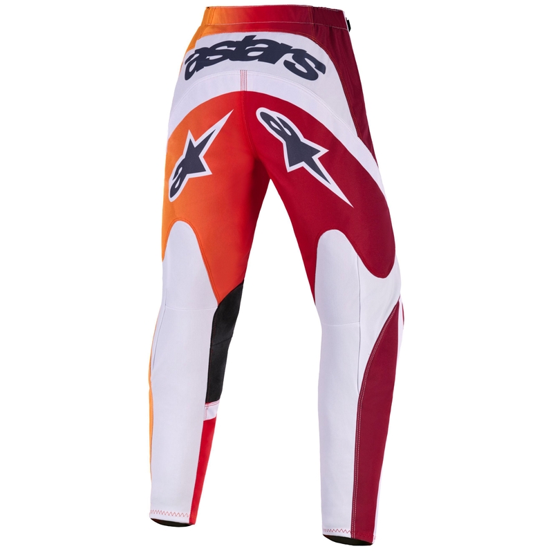 Alpinestars Fluid Portl Kinder Motocrosshose rot-orange-hellgrau