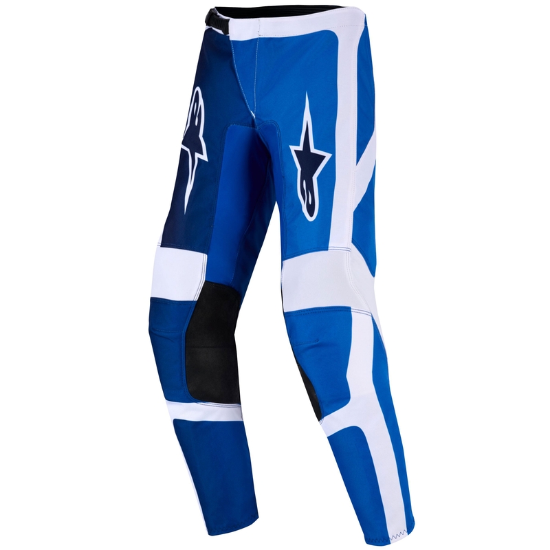 Crosshose Alpinestars Fluid Portl Kinder Blau-Weiß