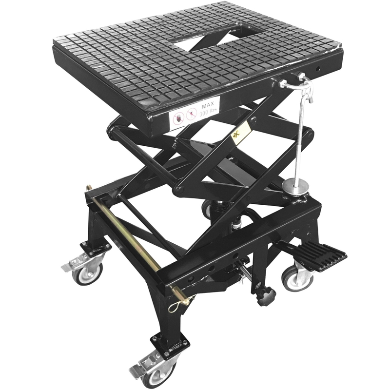 Hydraulischer Wagenheber MX moto Q-TECH schwarz