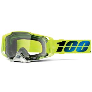 Motocrossbrille 100% - USA KOROPI mit klarem Plexiglas