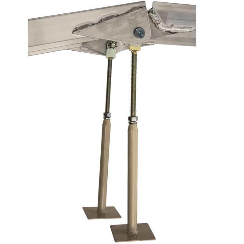 Klappbare Aluminiumrampe Q-TECH HD 1 Paar