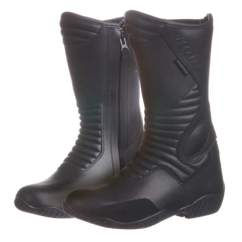 Damen Kore Touring Lady Schwarz Motorradstiefel Ausverkauf