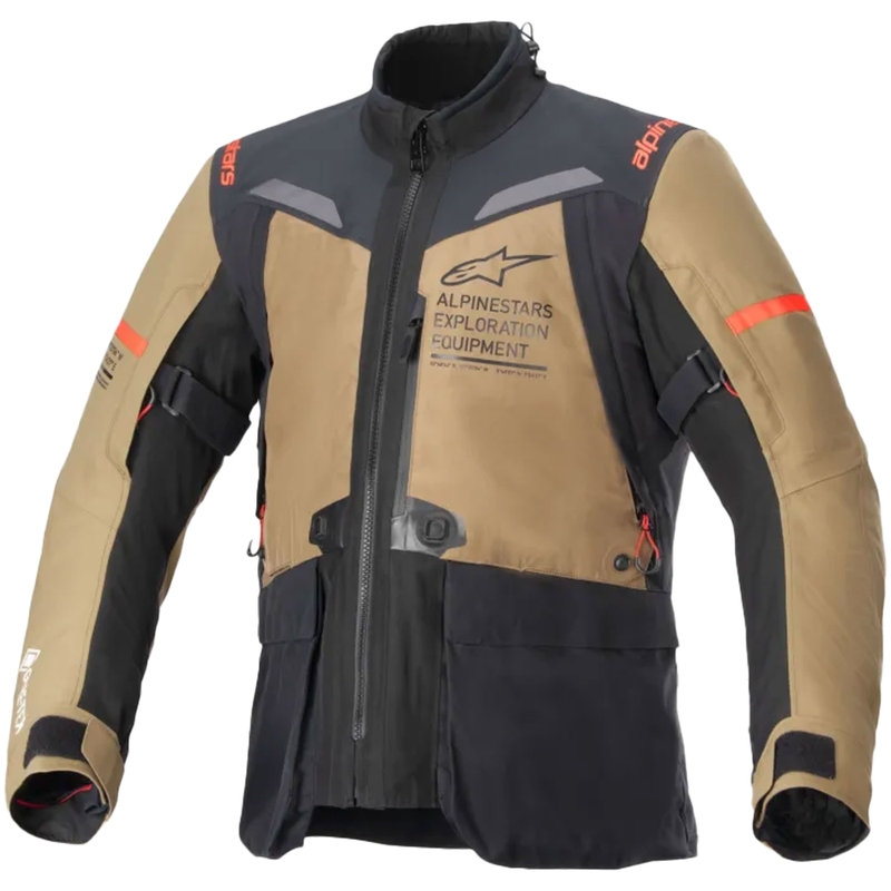 Alpinestars ST-7 Gore-Tex Jacke braun-schwarz