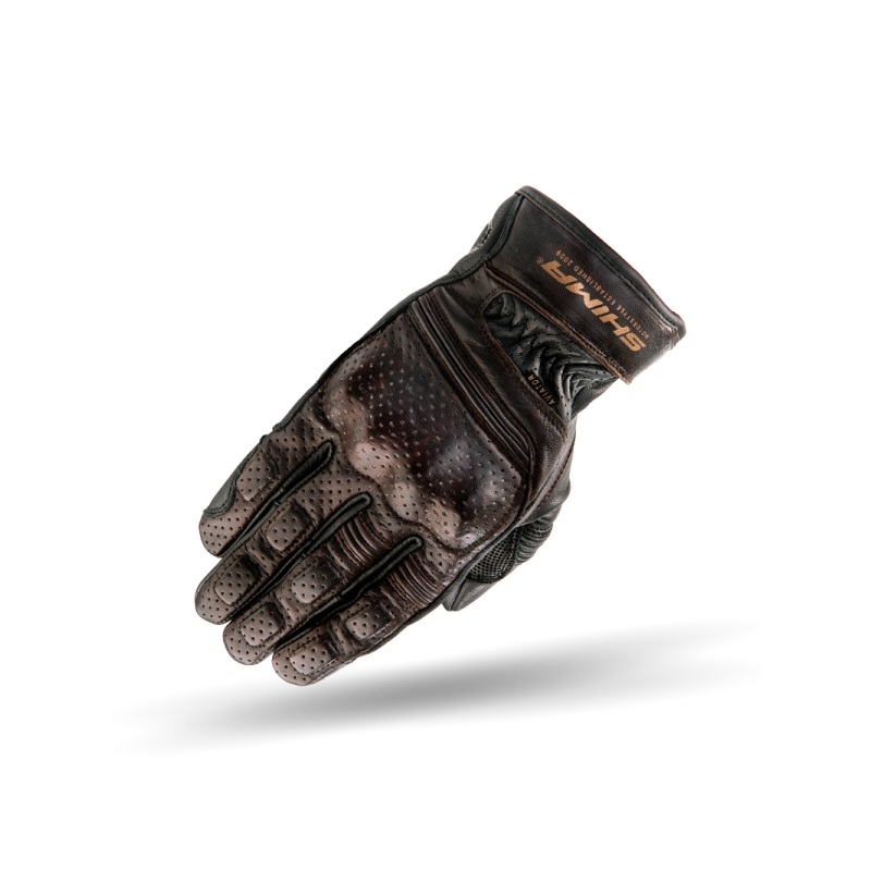 Shima Aviator Handschuhe dunkelbraun