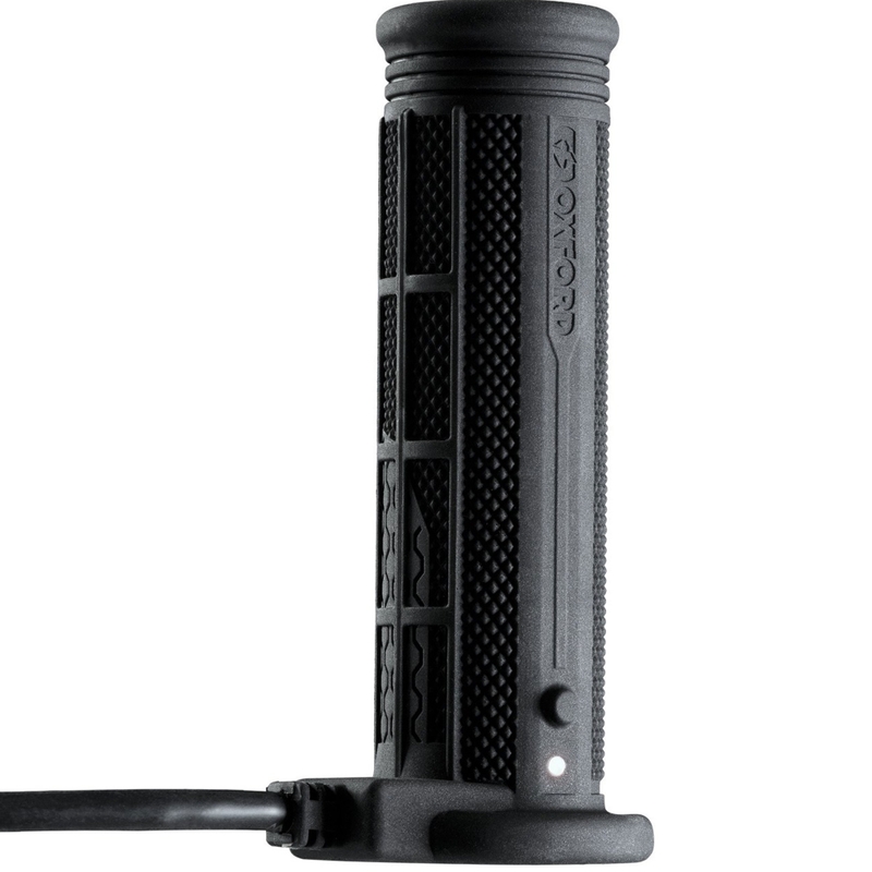 Oxford Hotgrips PRO Adventure Heizgriffe mit integrierten Bedienelementen im Griff