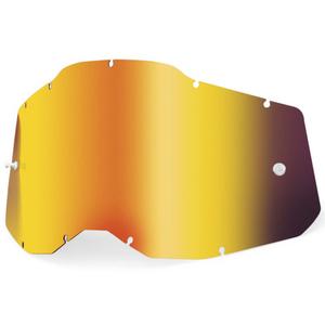 Q-TECH Racecraft 2/Accuri 2/Strata 2 Visier verspiegelt rot (Antibeschlag)