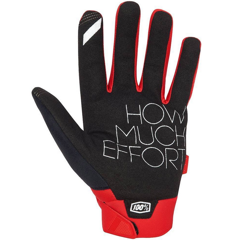 Motocross-Handschuhe 100% - USA BRISKER rot