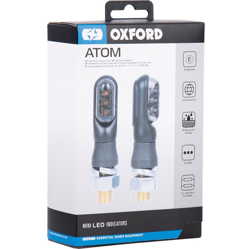 Oxford LED Atom Mini-Blinker inklusive Widerstände