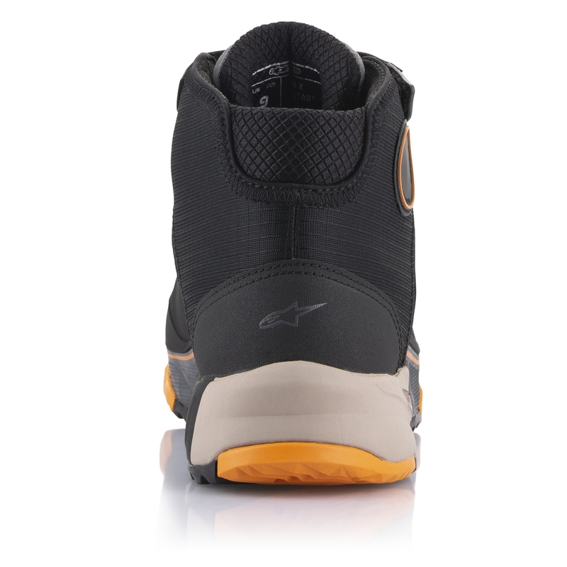 Alpinestars CR-X Drystar Motorradstiefel schwarz-braun-orange