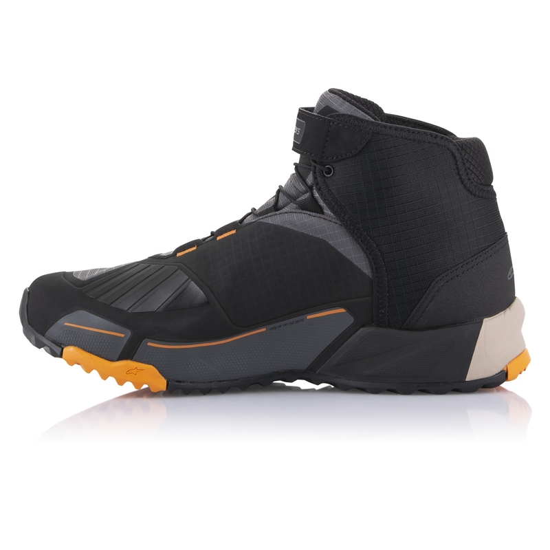 Alpinestars CR-X Drystar Motorradstiefel schwarz-braun-orange