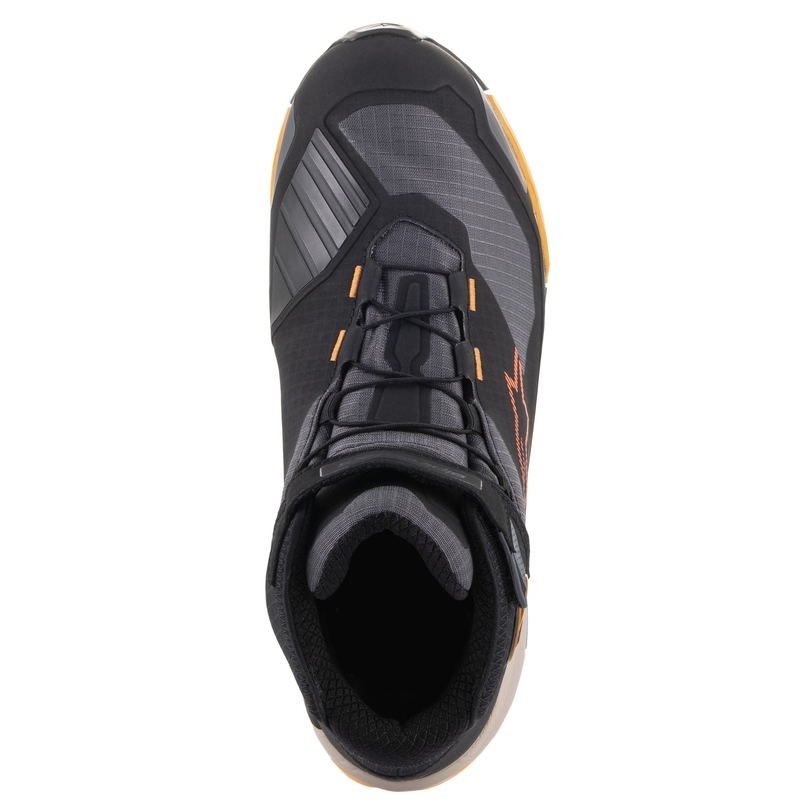 Alpinestars CR-X Drystar Motorradstiefel schwarz-braun-orange