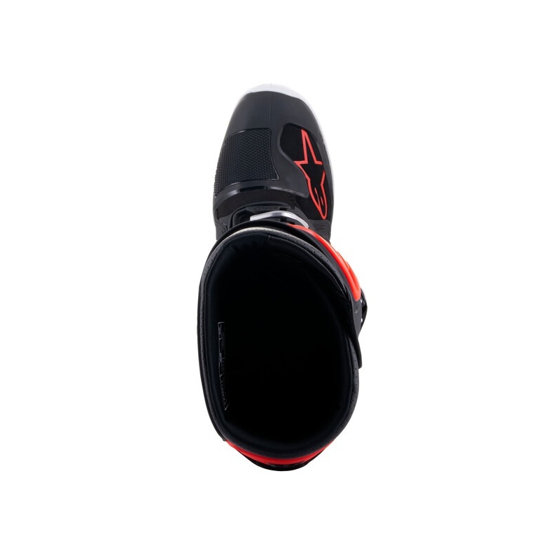 Motorradstiefel Motorradstiefel Alpinestars Tech 7 Enduro schwarz-rot fluo-weißTech 7 Enduro schwarz-rot fluo-weiß