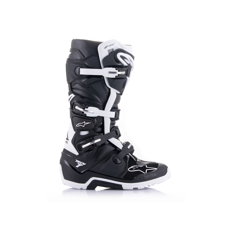 Motorradstiefel Alpinestars Tech 7 Enduro Drystar Schwarz-Weiß