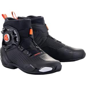 Alpinestars SP-2 Motorradstiefel schwarz-weiß-neonrot