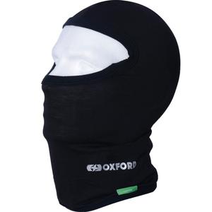 Motorradhaube Oxford Balaclava Baumwolle schwarz