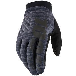 Motocross-Handschuhe 100% - USA BRISKER grau II
