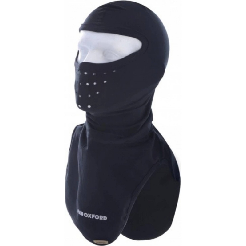 Motorradhaube Oxford Balaclava Deluxe Micro Fleece schwarz