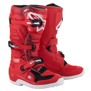 Alpinestars Tech 7 S Kinder-Motorradstiefel rot