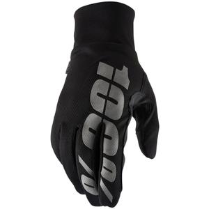 Motocross-Handschuhe 100% HYDROMATIC schwarz