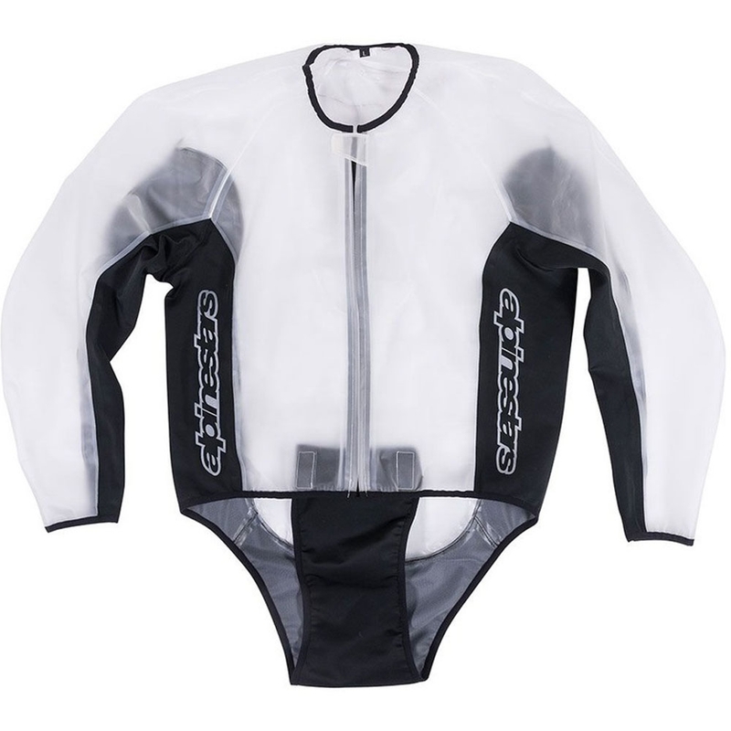 Regenjacke Alpinestars Racing Transparent-Schwarz