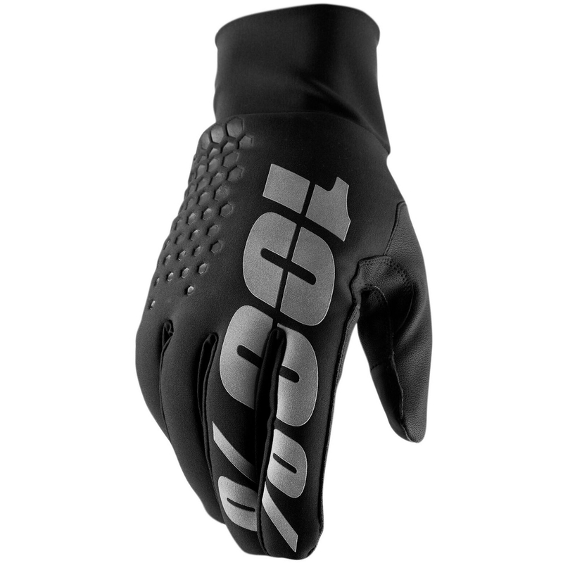 Motocross-Handschuhe 100% HYDROMATIC BRISKER schwarz