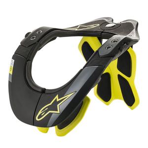 Alpinestars BNS Tech-2 Nackenschutz schwarz-gelb fluo