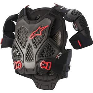 Alpinestars A-6 Körperschutz schwarz-anthrazit-rot