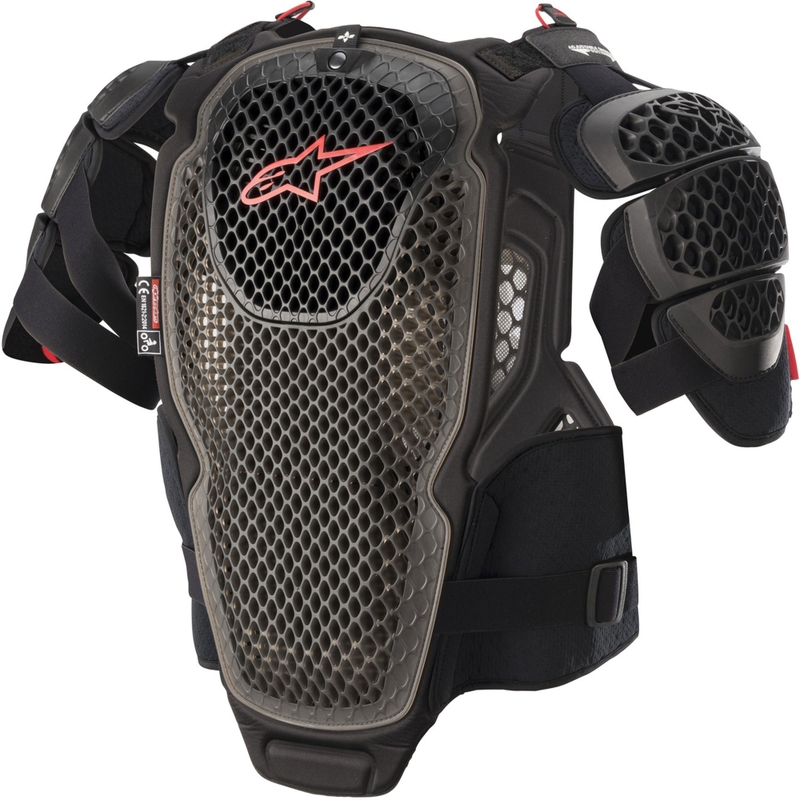 Alpinestars A-6 Körperschutz schwarz-anthrazit-rot