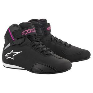 Alpinestars Stella Sektor Damen Motorradstiefel schwarz-lila