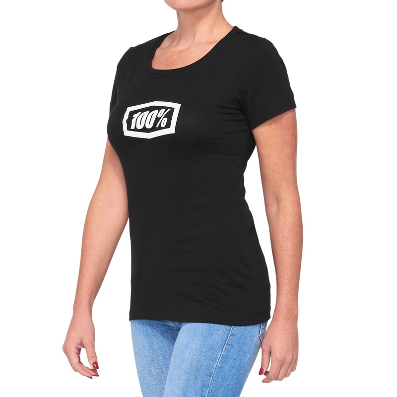 Damen T-Shirt 100% - USA ICON schwarz