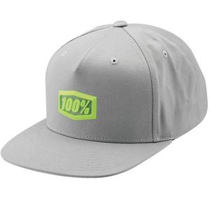 100% Enterprise Snapback Cap grau