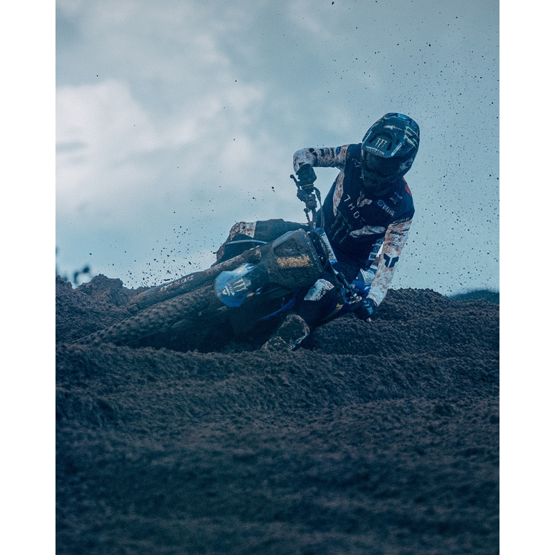 Alpinestars Supertech Vision DNGR38 XXV Motocrossbrille schwarz-silber mit verspiegeltem silbernem Plexiglas