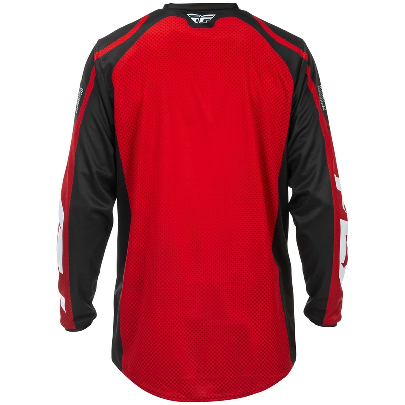 FLY Racing F-16 Motocross Trikot rot-schwarz-weiß
