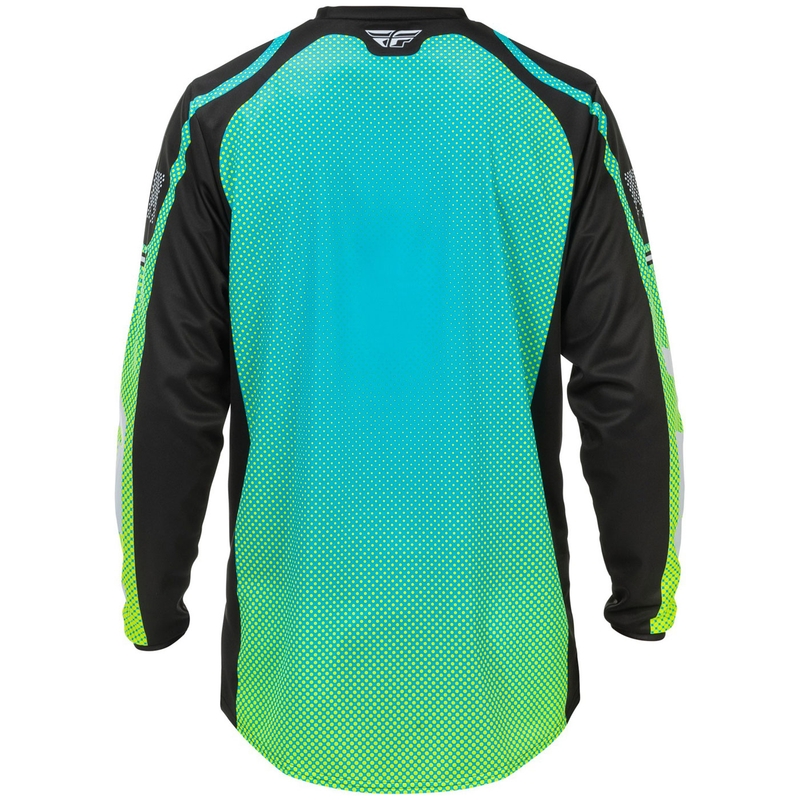 FLY Racing F-16 Motocross Trikot blau-schwarz-weiß